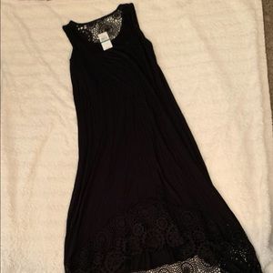Black High Low Summer Dress